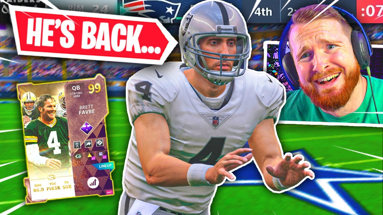 Этот новый Бретт Фарв &mdash; ЛУЧШИЙ квотербек в Madden 21... 😍