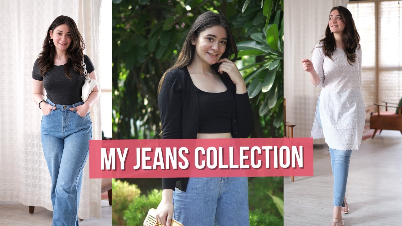 My Jeans Collection 👖| Jeans For Pear Shape Body Type | Sana Grover