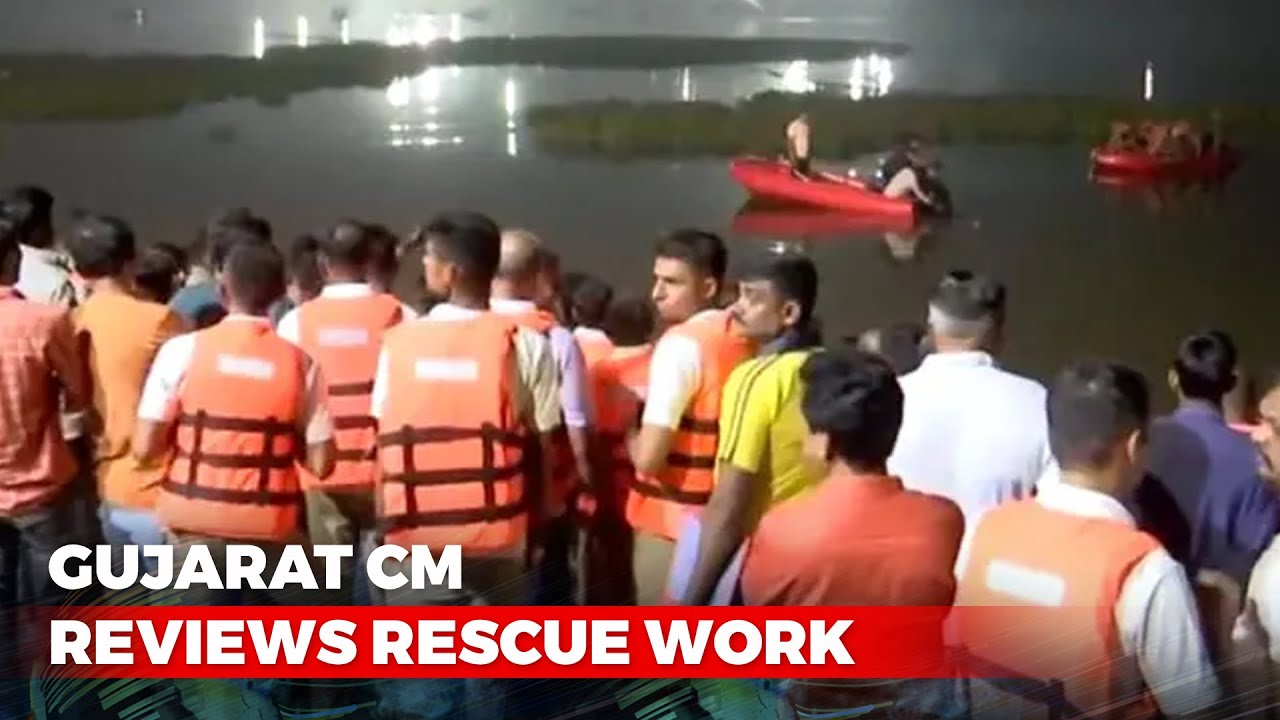 Gujarat Bridge Collapse: Chief Minister Reviews Rescue Work