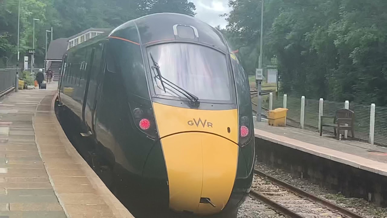 Trains at Bodmin Parkway 4th July 2021