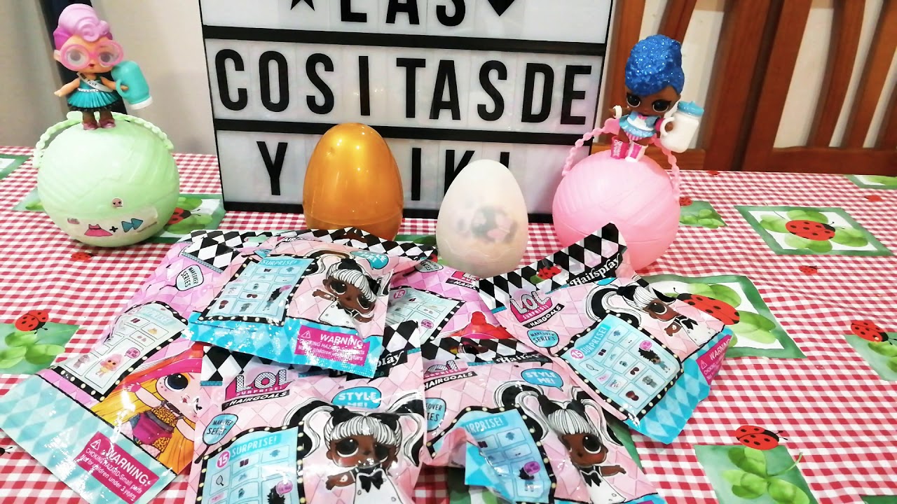 L.O.L SURPRISES HAIRGOALS SERIE 1 Y 2 en bolsa, FAKE!