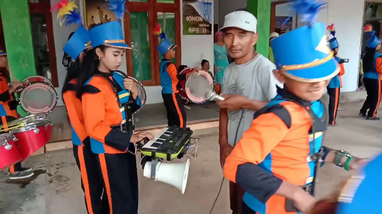 Dram Band Terbagus. Di SDN BANJARSARI 02. BANGSALSARI - Jember