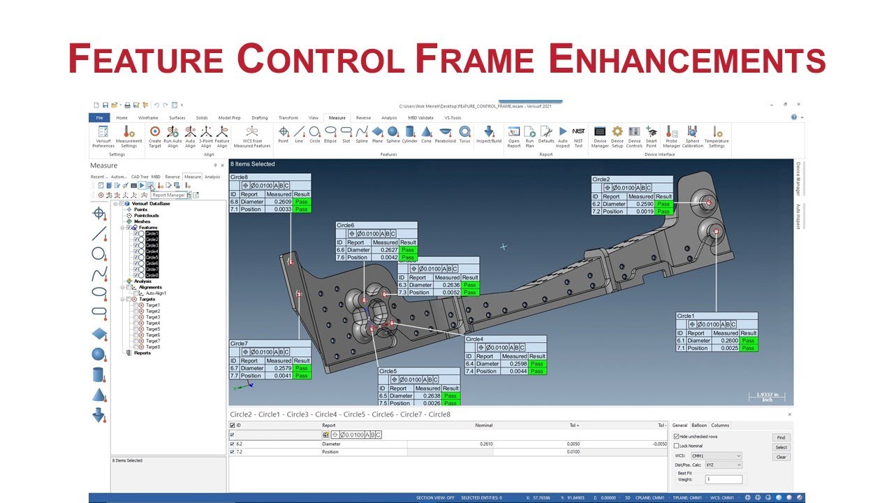 Feature Control Frame Builder