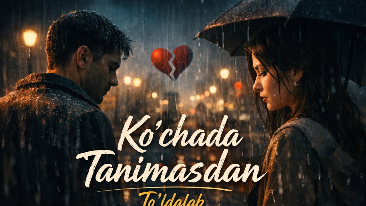 Ko‘chalarda Tanimasdan O‘t — Farrux Ergashov | Yurakka Tegadigan Qo‘shiq 💔