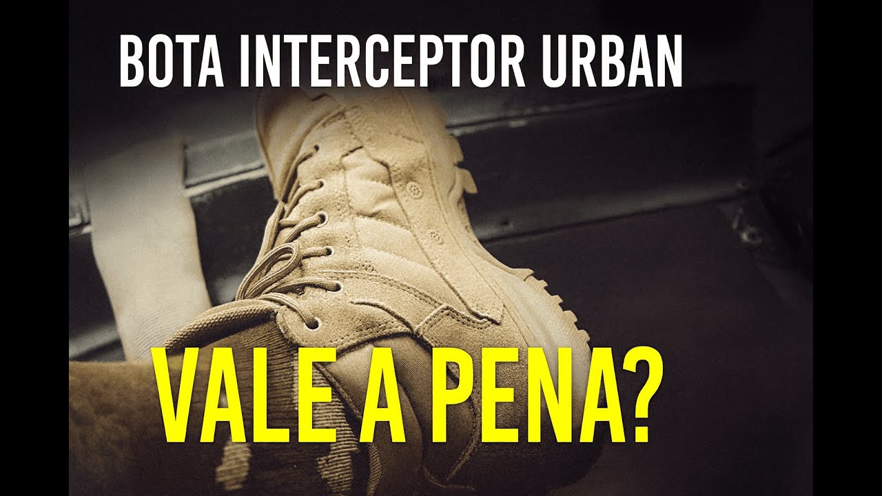 Bota Interceptor Urban Invictus: Vale a Pena? Review Completo + Unboxing