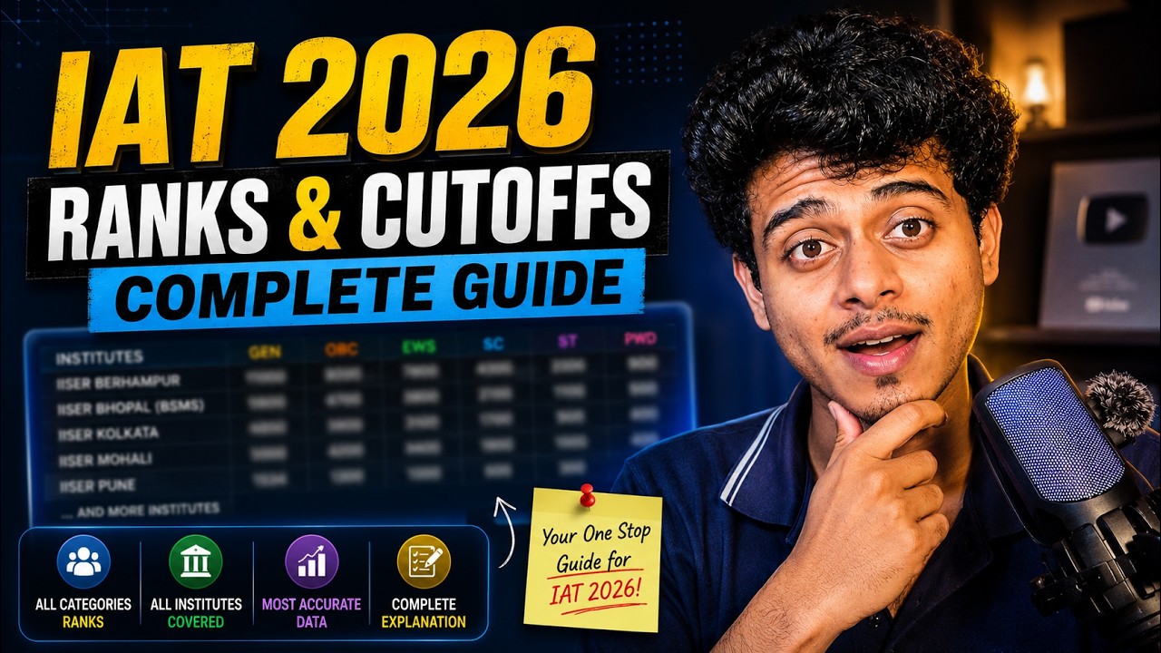 Secure Your IISER Seat! IAT 2026 Ranks & Cutoffs Revealed
