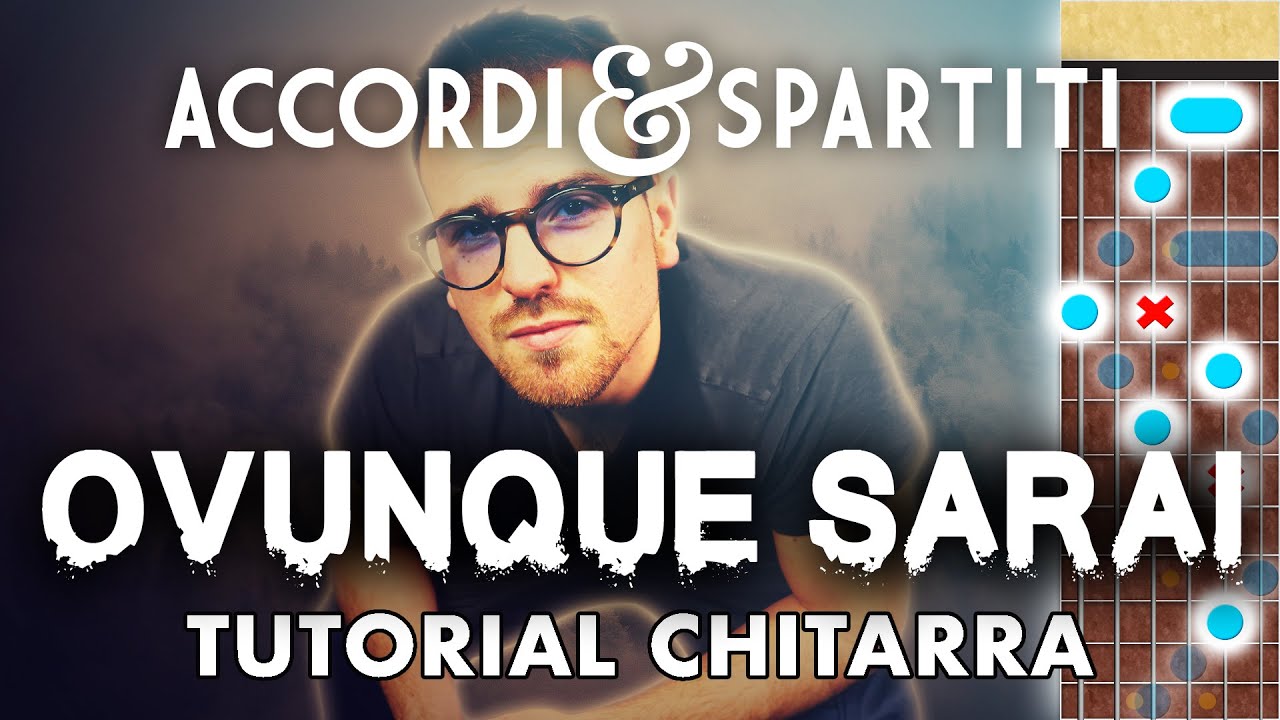 OVUNQUE SARAI Tutorial Chitarra - Irama