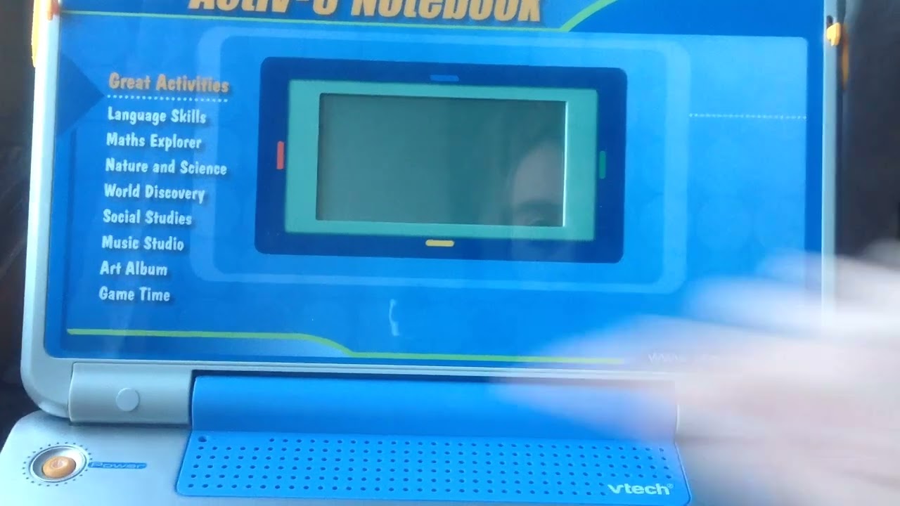 VTech: Activ-8 Notebook on Low Batteries
