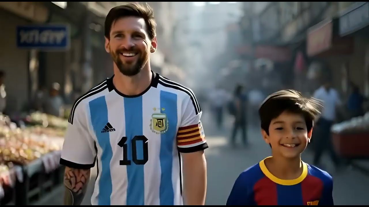 Messi Mocked Ronaldo’s Old Superbike 😳What CR7 Did Next Shocked the World 🔥 | AI Football Story