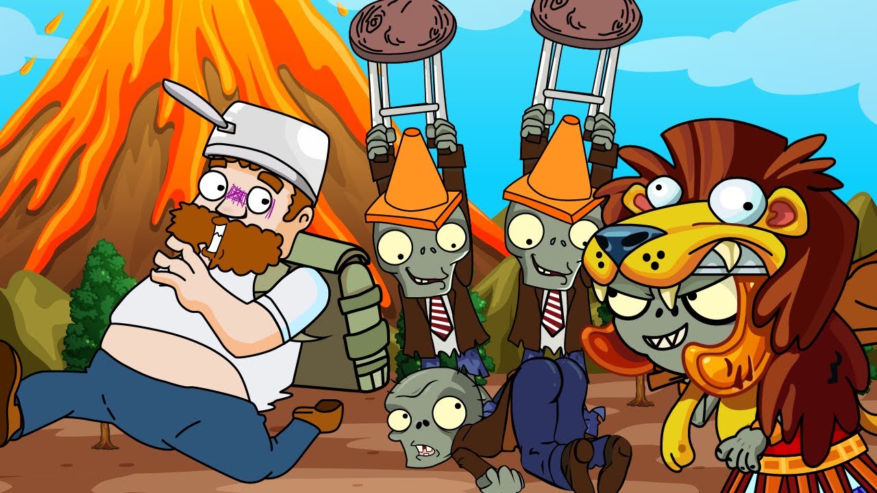 Plants vs Zombies Funny moments - Dave & All Plants vs All Zombies: Who will win???