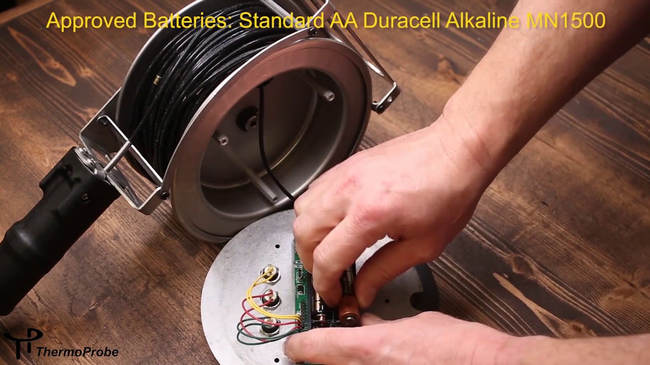 ThermoProbe TP7-D Battery Replacement