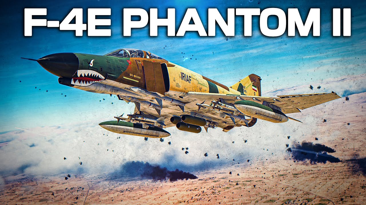 Иранский F-4E Phantom II во время ирано-иракской войны | Цифровой боевой симулятор | DCS |