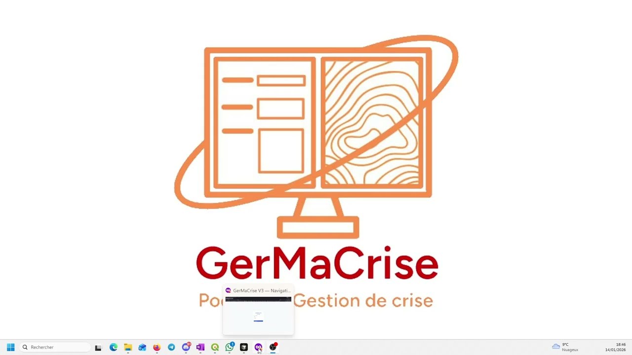 Avancement du POC GerMaCrise en V3.0 Dev du 14 Janvier  2026