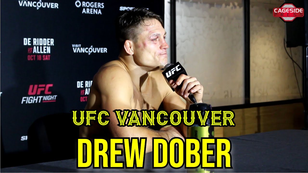 Дрю Добер рассказал о потере ребёнка во время тренировочного лагеря | UFC Vancouver