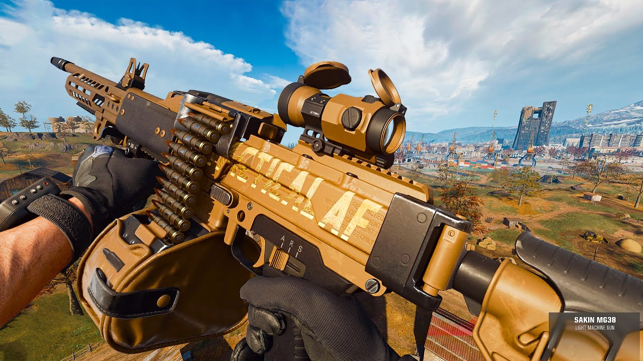 WARZONE: SOLO WIN SAKIN MG38 GAMEPLAY PS5 PRO (NO COMMENTARY)