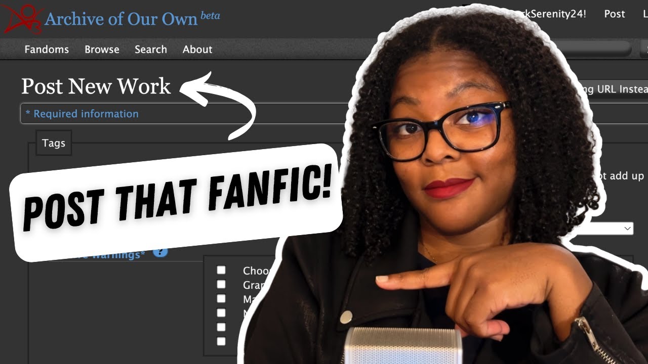 How to post your FANFIC on AO3 like a PRO (Make it Easy and Fun!)