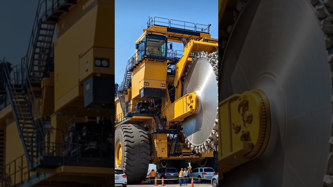 🚧 Dev İş Makinesi Trafikte! | Giant Construction Machine in Traffic | Riesige Baumaschine im Verkehr