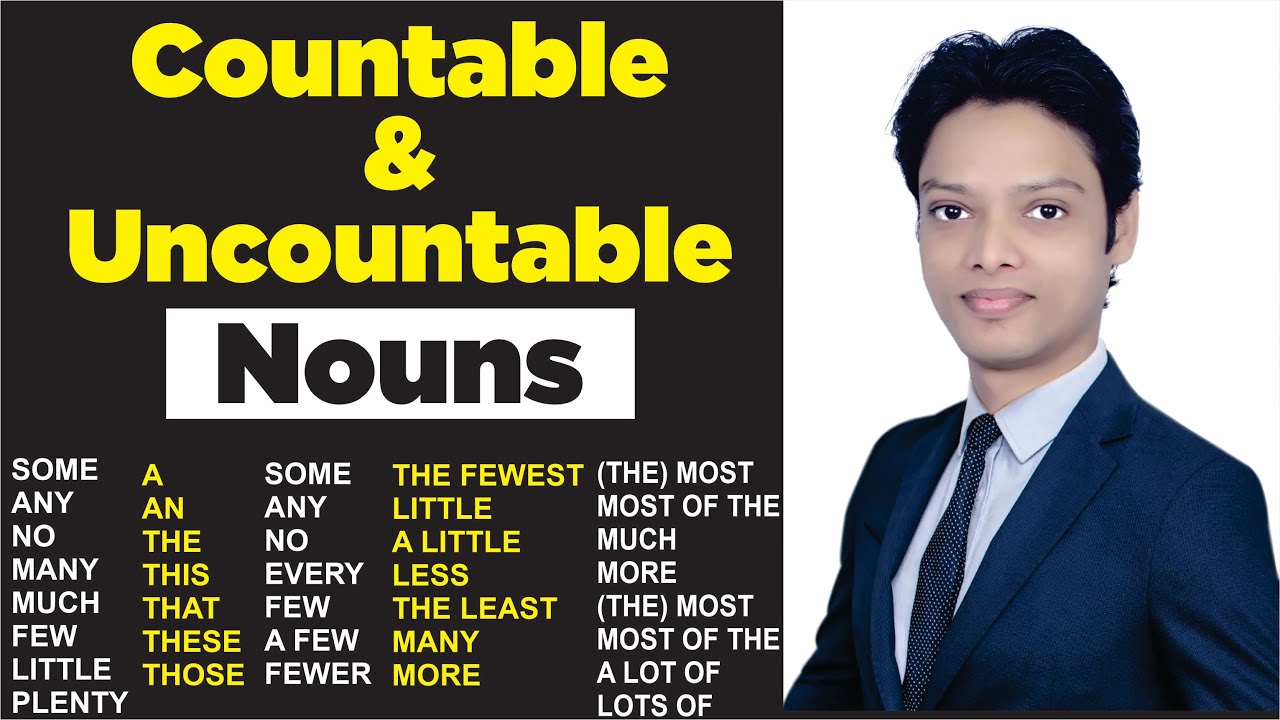 All Types of Countable & Uncountable Nouns in English Grammar @UphaarClasses