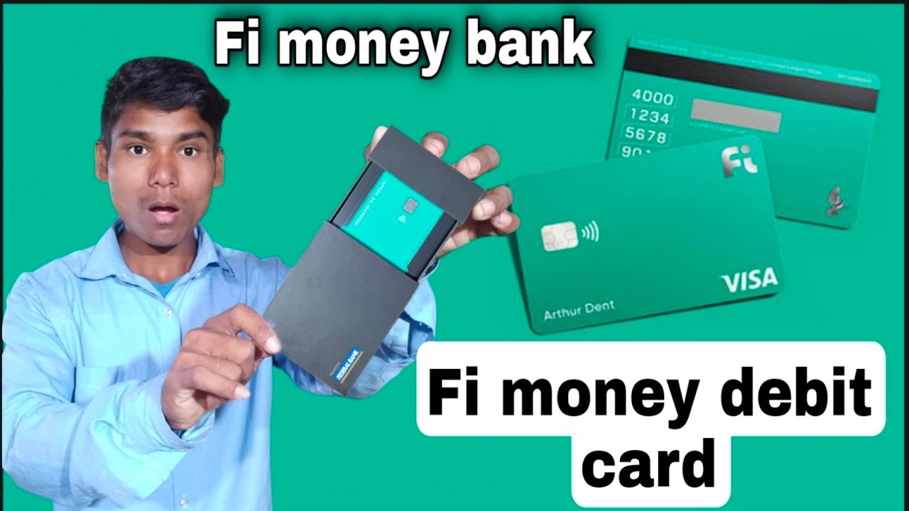 Fi debit card unboxing Fi Federal Bank ATM card unboxing