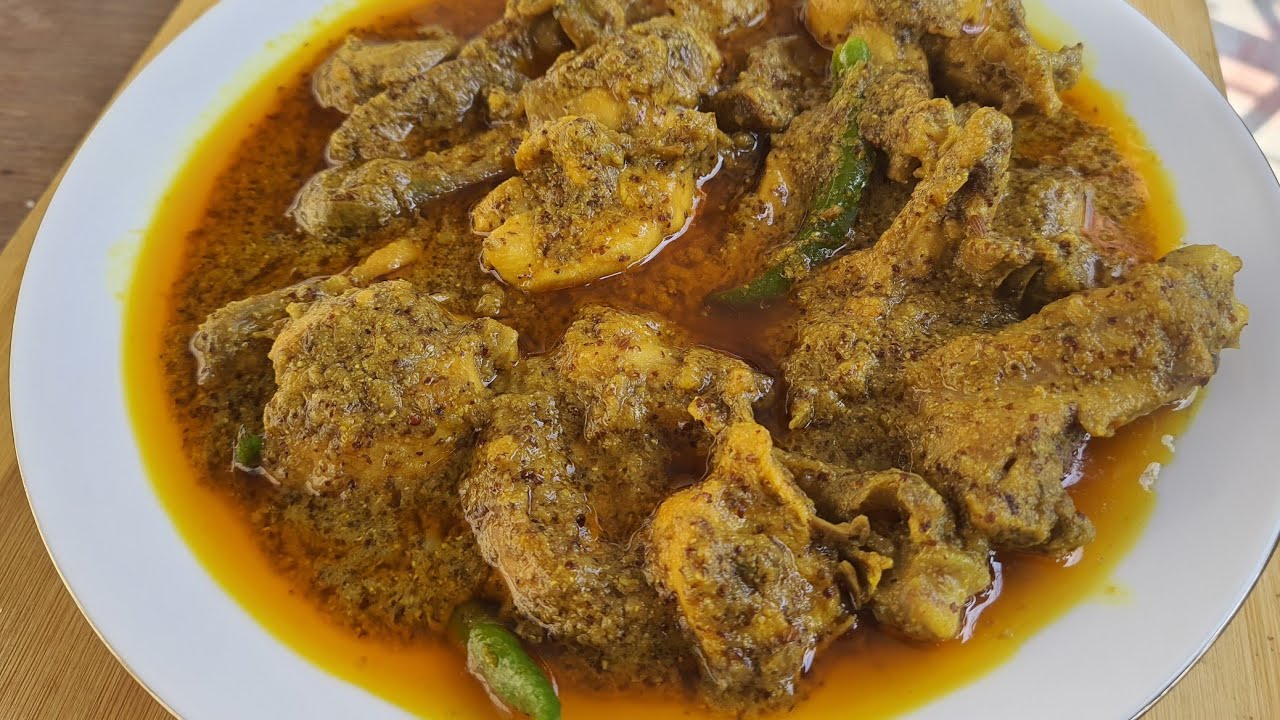 দারুন স্বাদের সরষে দিয়ে মুরগি রান্না|আমার নতুন রেসিপি | #Mustard Chicken Recipe of Bangla|
