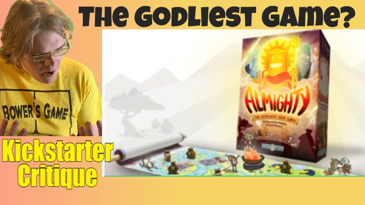 Almighty ⚡️ The Godliest God Game  (A+) Kickstarter Critique Review