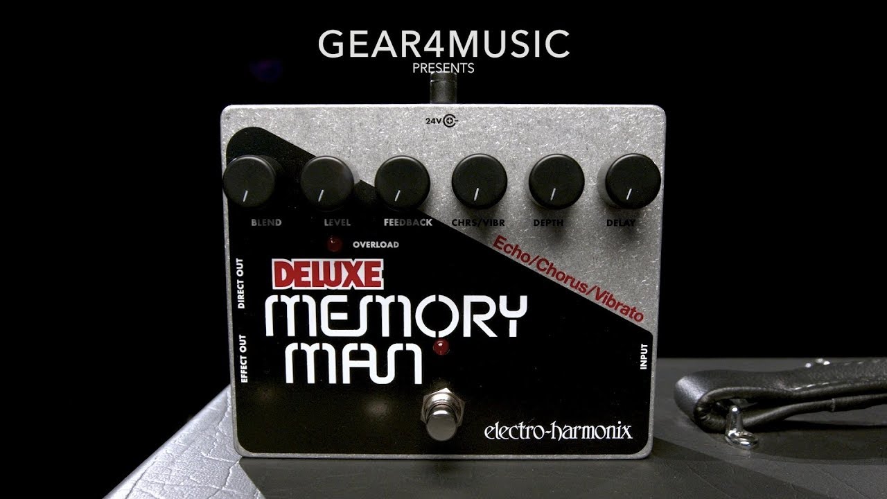 Electro Harmonix Deluxe Memory Man XO Analog Delay | Gear4music demo