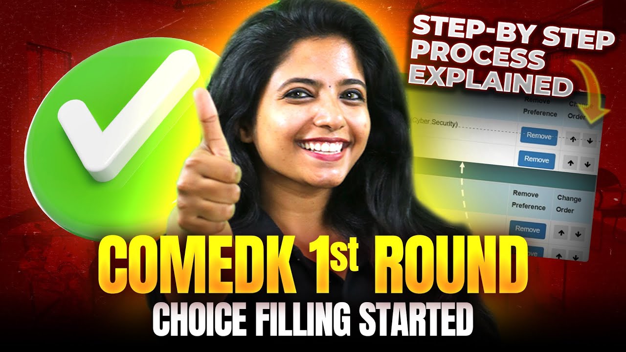 📝 How To Do COMEDK 2025 Choice Filling &ndash; Complete Step-by-Step Tutorial! | LIVE Demo⭐