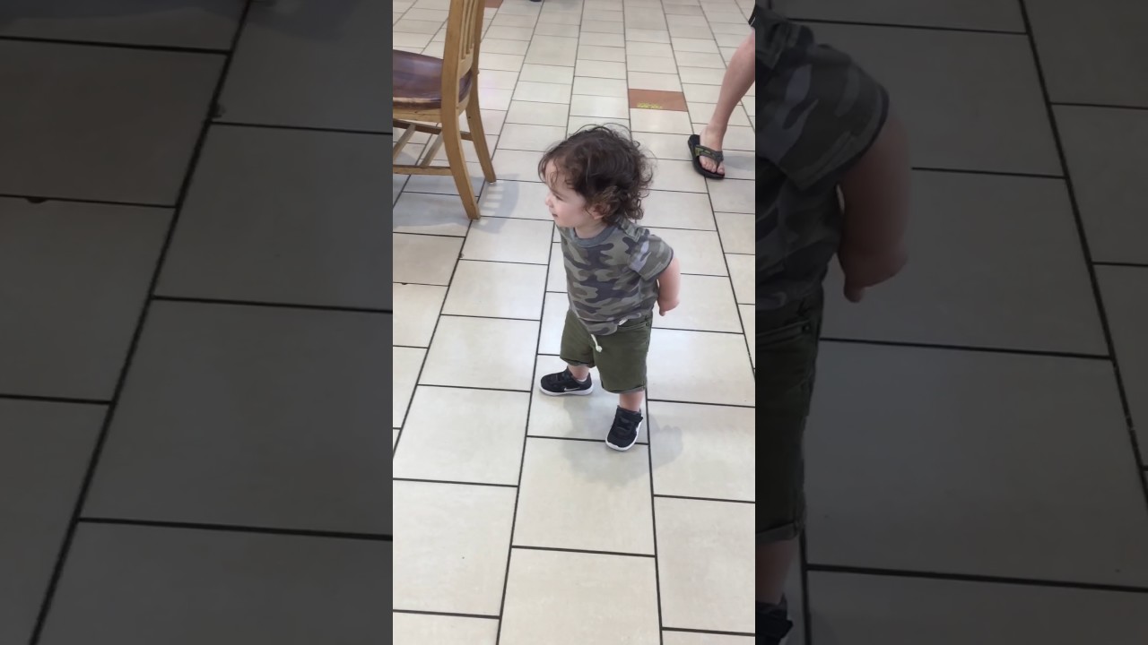 Brody fingerman starts to walk