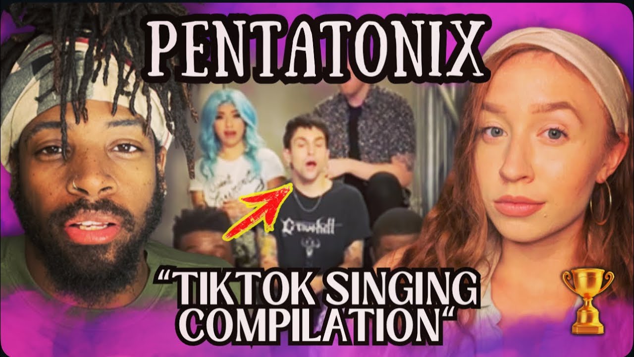 We React to AMAZING PTX Singing Compilation on TikTok