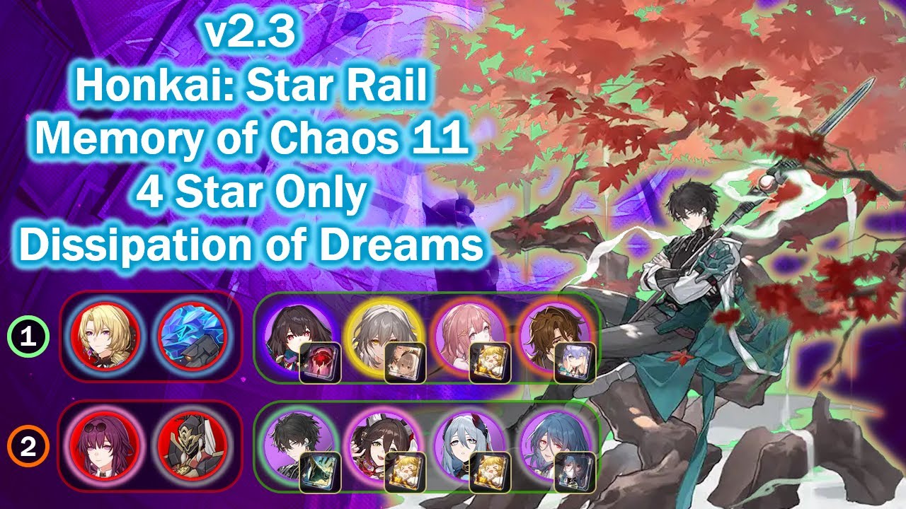 MoC11 Xueyi & Dan Heng | 4 Star Only (HSR | V2.3)