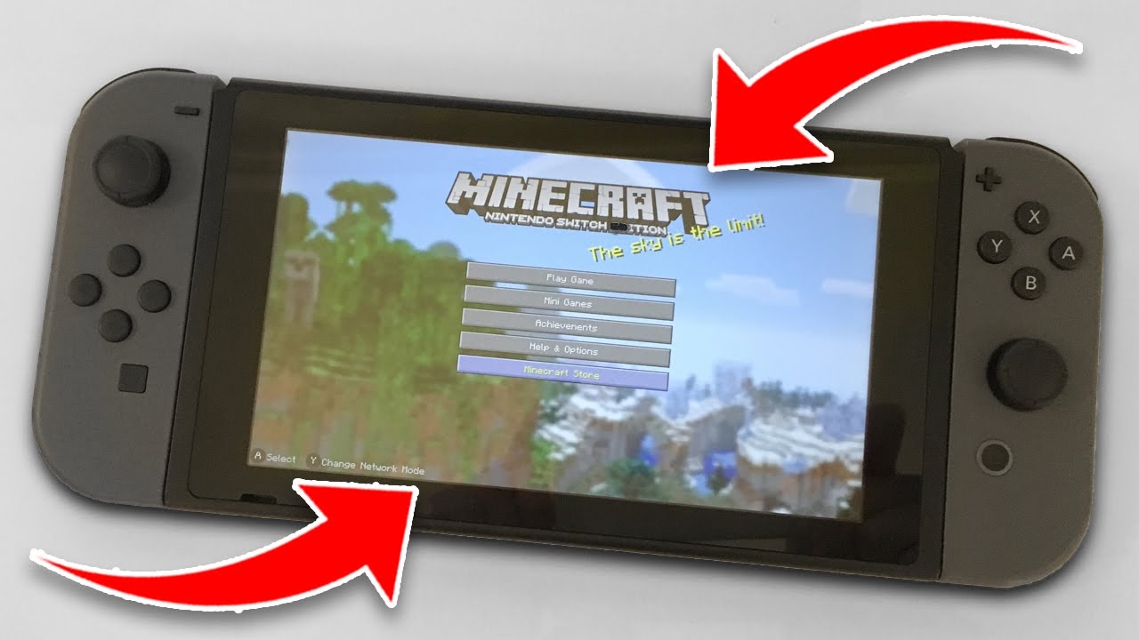 BEST MINECRAFT EVER!?!? Minecraft NINTENDO SWITCH EDITION!!