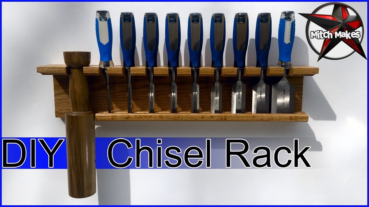 Chisel Rack DIY & Wood Mallet Holder