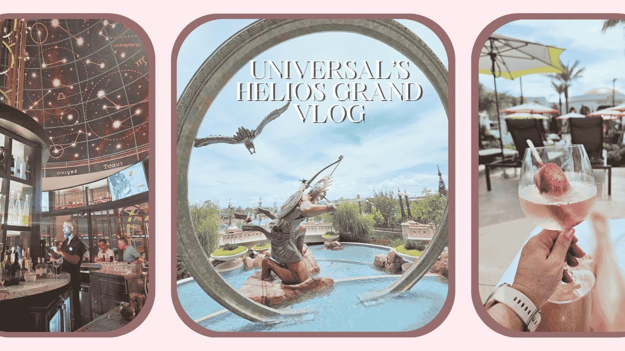 A Day at Universal’s Helios Grand Hotel - Full Tour, Dining, & Poolside Vibes!