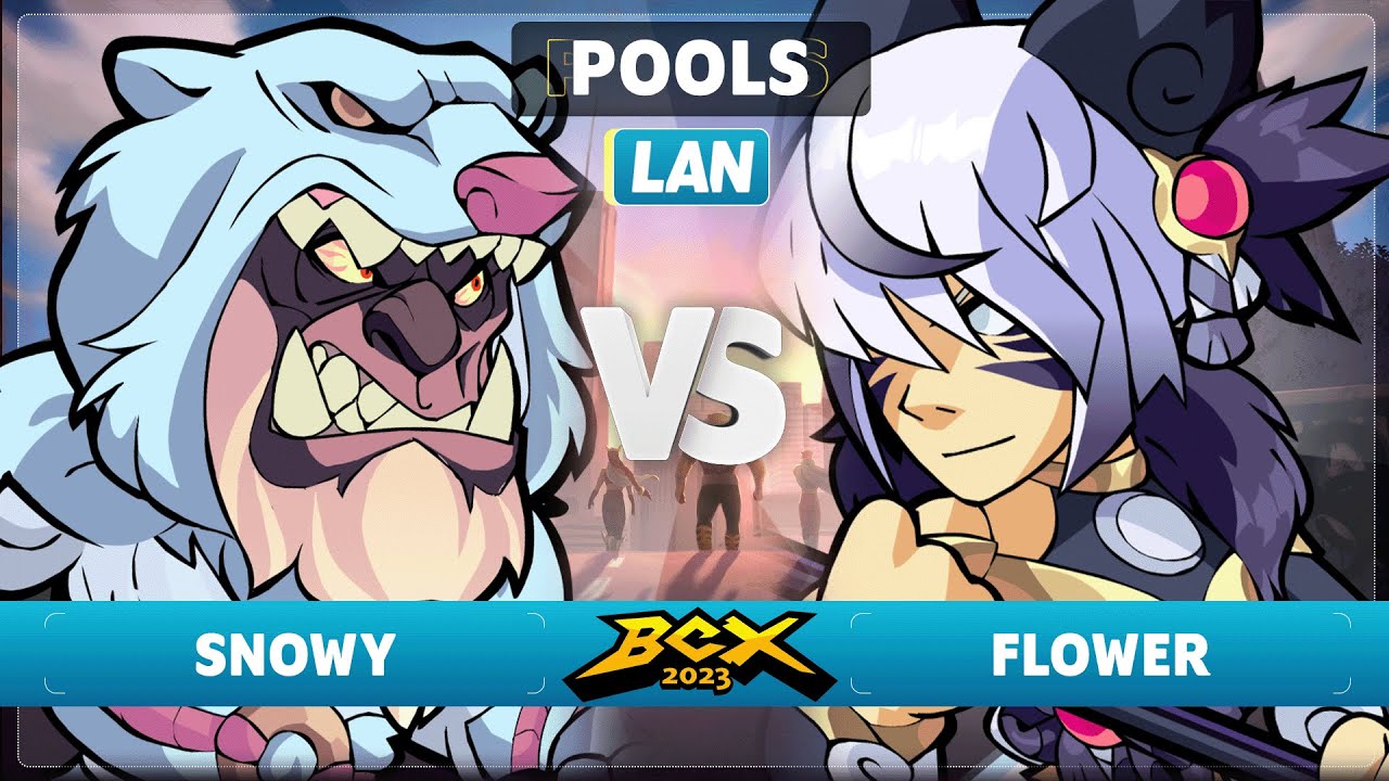 Flower vs Snowy - Pools - Brawlhalla World Championship 2023 - LAN 1v1