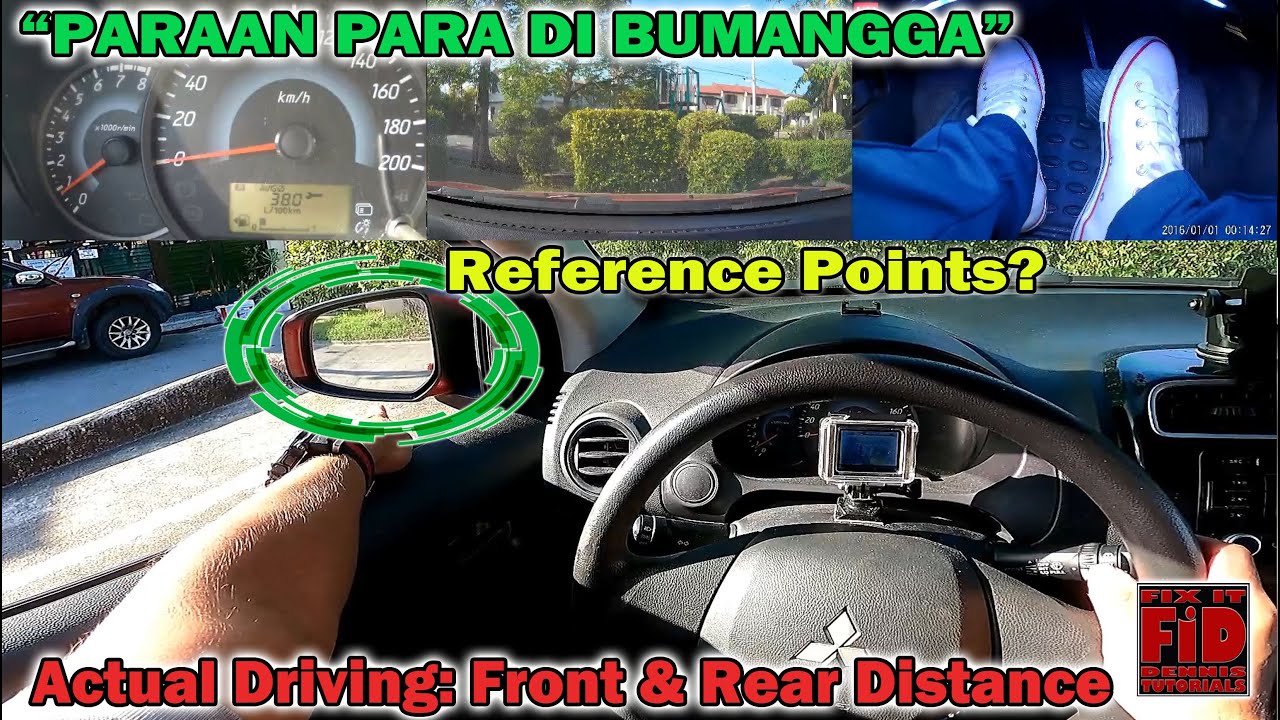 Parking Hacks - Paano malaman ang sapat at ligtas na distansya sa pagparada - Front and Rear Bumper