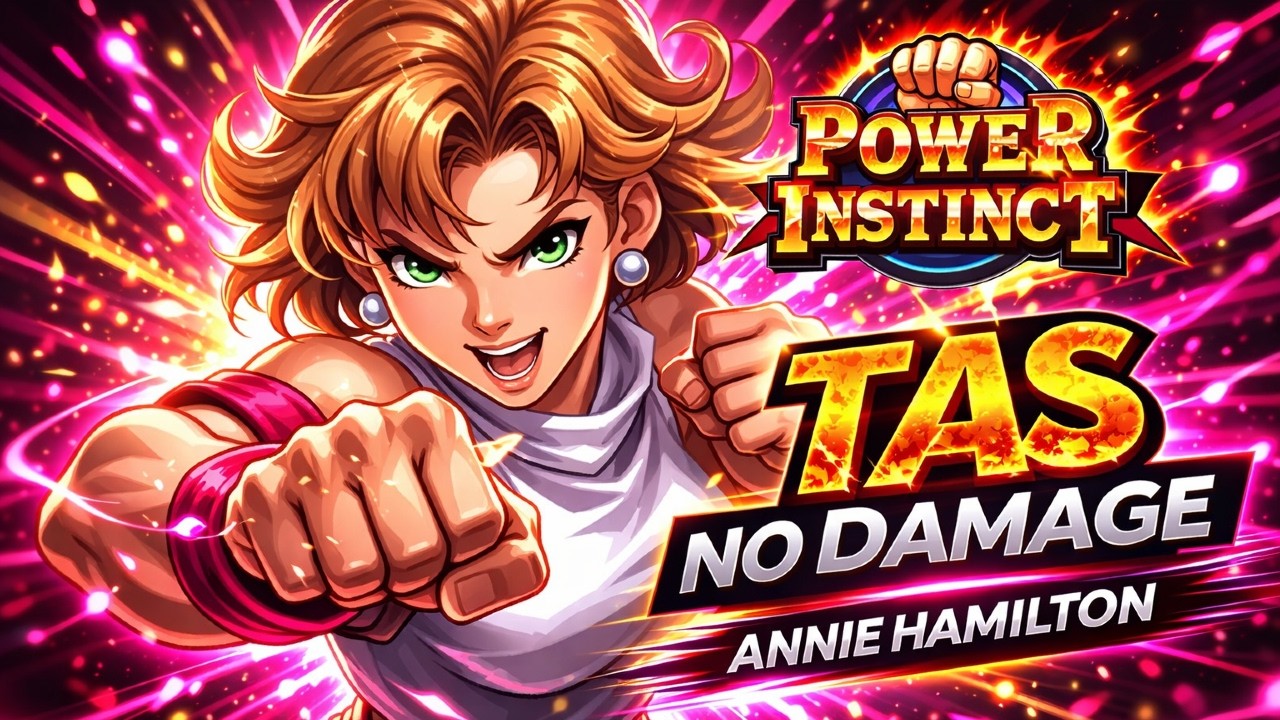 【TAS】POWER INSTINCT - ANNIE HAMILTON 【ARCADE】