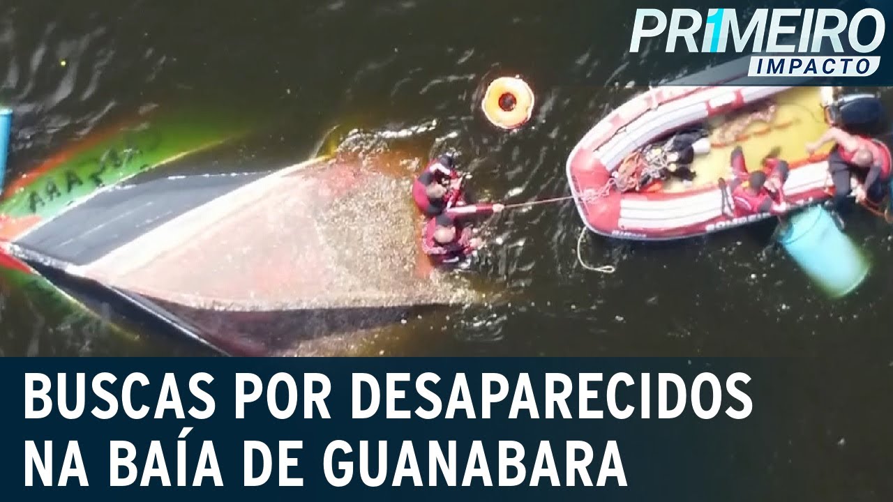 Naufrágio no RJ: sobrevivente relata que ninguém usava salva-vidas | Primeiro Impacto (07/02/23)