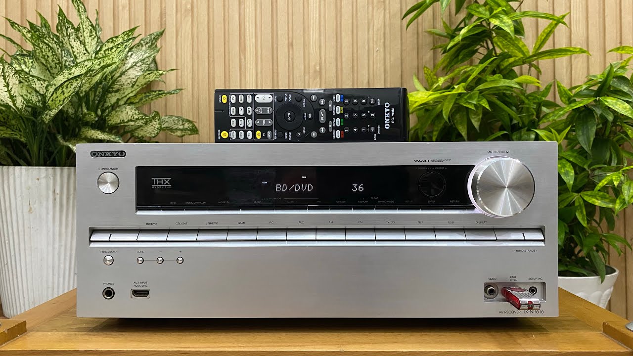 Đã bán- Onkyo TX-NR616 Internet HDMI 4K,Optical,USB lossless,Pre out,500W☎️0834563852