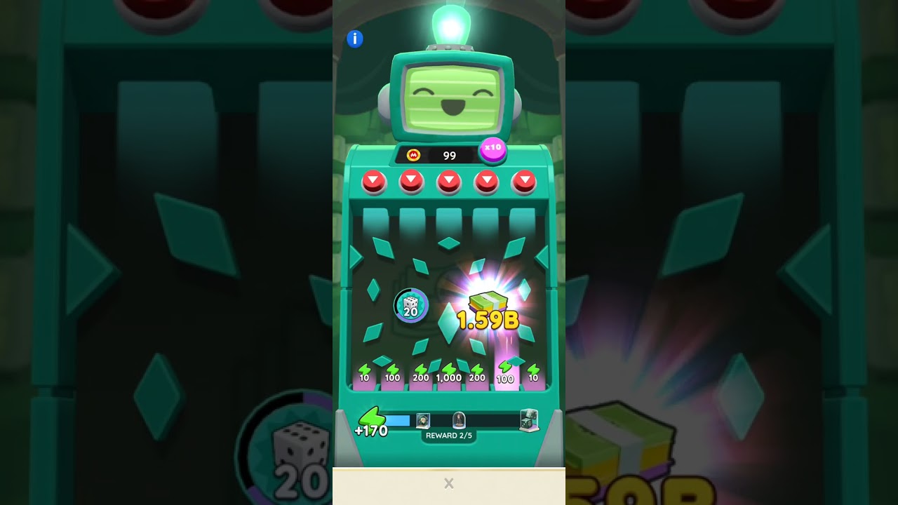 Dropping 200+ Peg-E coins straight down the middle!