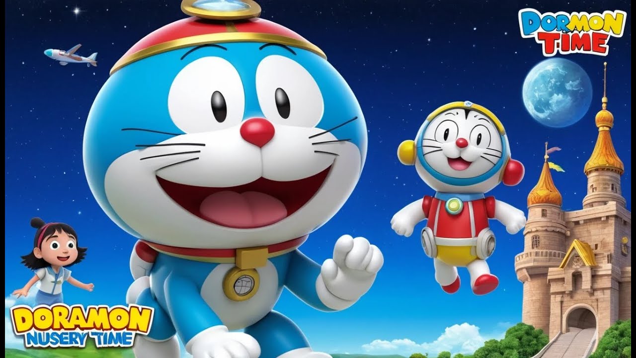 Танцы машины времени Дораэмона 🚀🐱