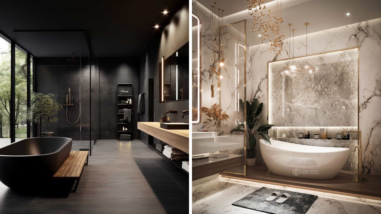 100+Luxury Bathroom Design Ideas | Bathroom Interior Decoration | Modern Bathtubs | Home Decoration