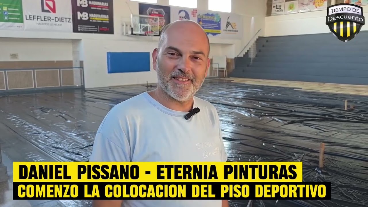 Como construimos un piso deportivo #basquete #vóley #deportes #pisosdeportivos