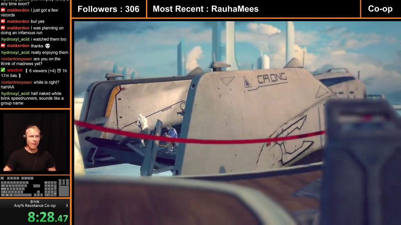 BRINK Resistance Any% Co-op WR 46:40