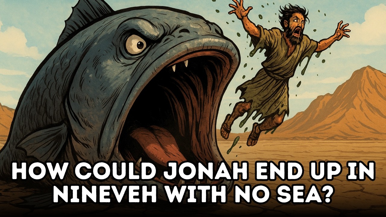 How Did the BIG FISH Vomit JONAH into Nineveh If There Is NO Sea There?