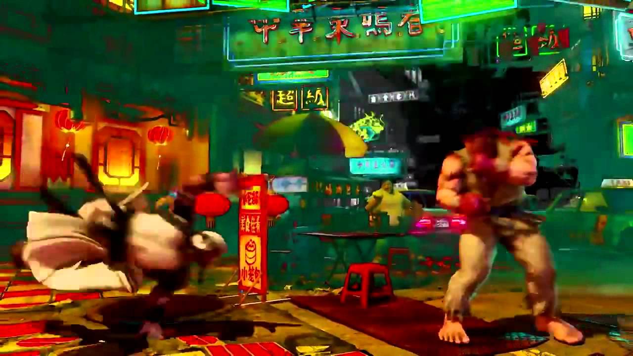 Street Fighter V   5   Direct Feed Rashid Gameplay Reveal Trailer【High Quality】
