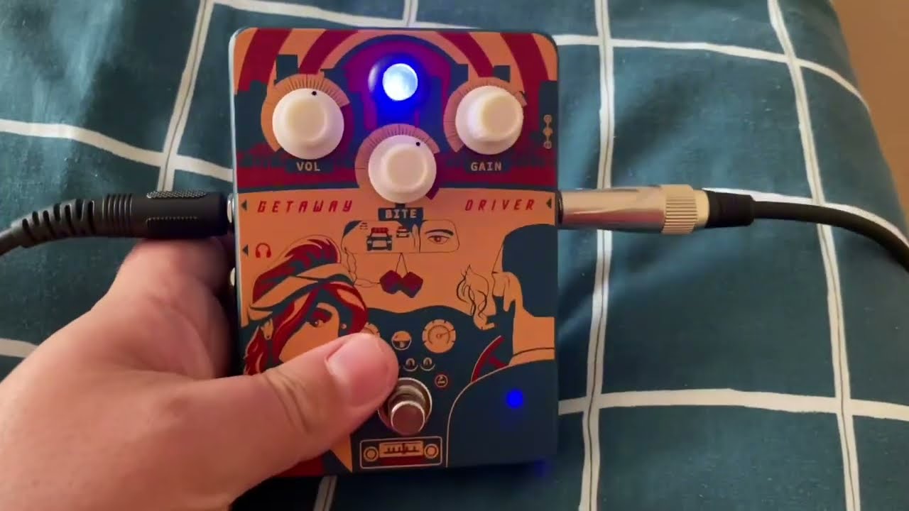 Orange Getaway Driver Overdrive Cab Sim Pedal (review honest video like and subscribe)