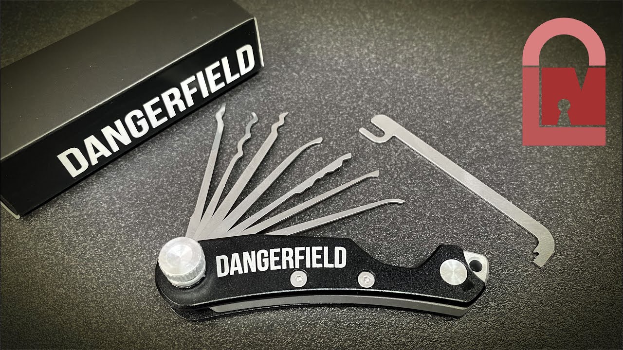 Dangerfield Skeleton EDC Jackknife Lock Pick Set