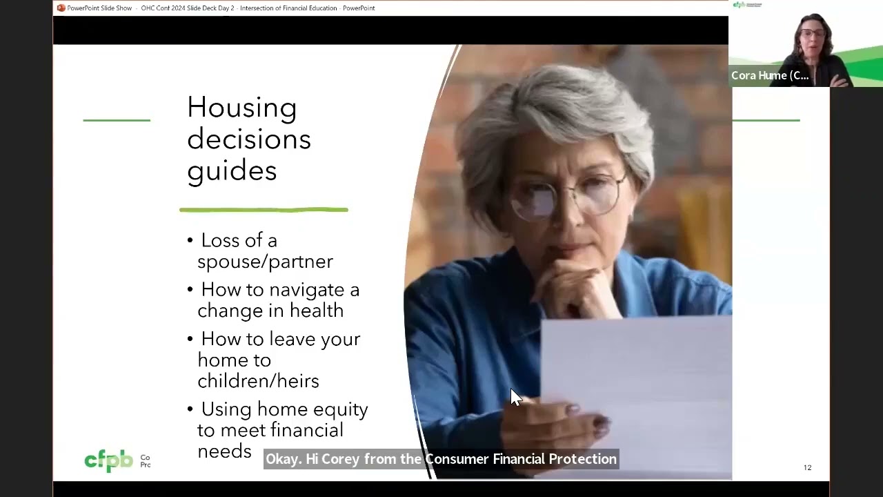2024 OHC Community Conference:&nbsp;Intersection of Financial Education & Counseling (Audio Descriptions)