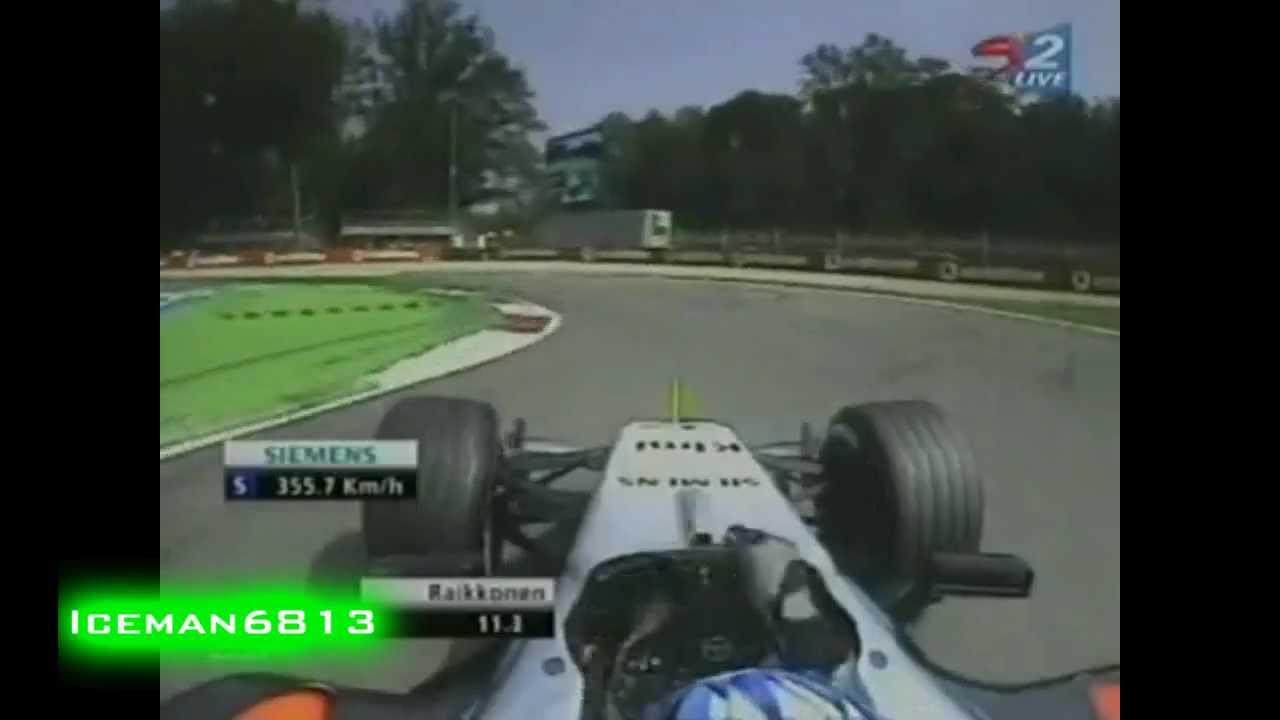 Kimi Raikkonen pole lap - 2005 Italy, Monza