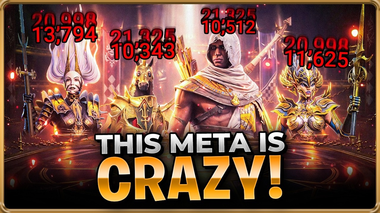 The 100% Win Rate Meta! How Bayek Shifted The PvP Offence Teams  Raid: Shadow Legends